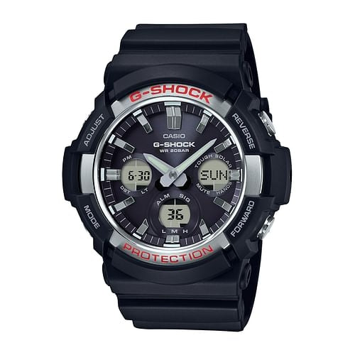 Casio Men's 'G SHOCK' Quartz Resin Casual Watch, Color Black (Model: